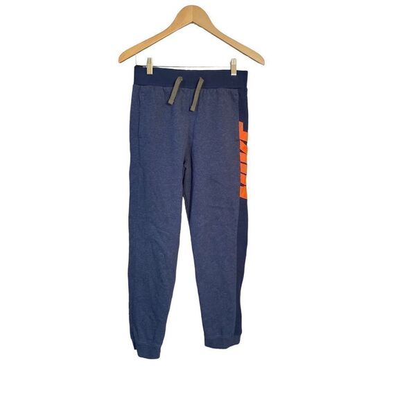 Nike boys, blue and orange jogger style sweatpants, size XL - Picture 4 of 8